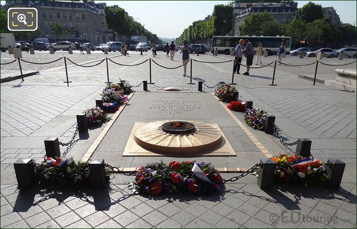 Tomb of the Unknown Soldier and eternal flame