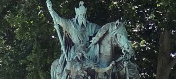Images of Charlemagne statue