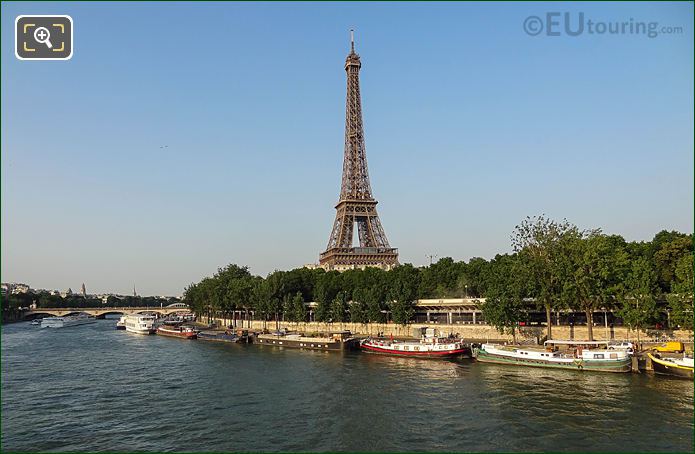 River Seine and the Eiffel Tower