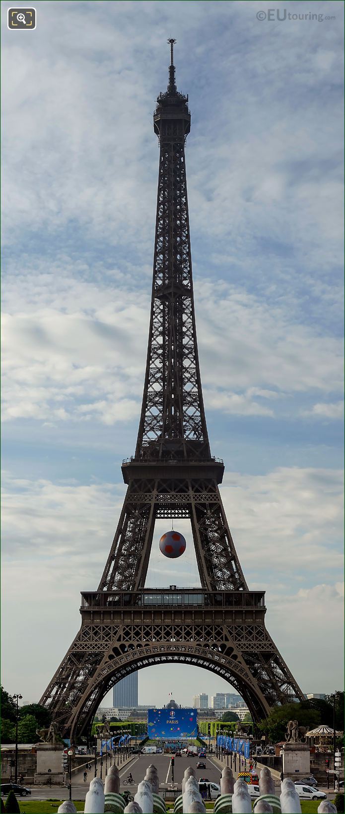 Eiffel Tower panoramic