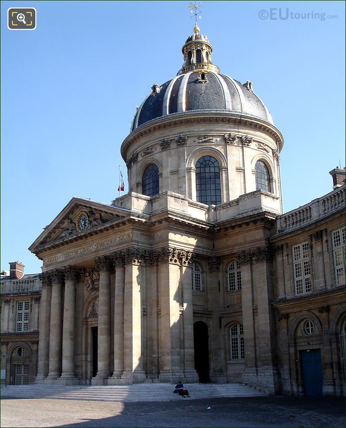 Institut de France facade and cupola