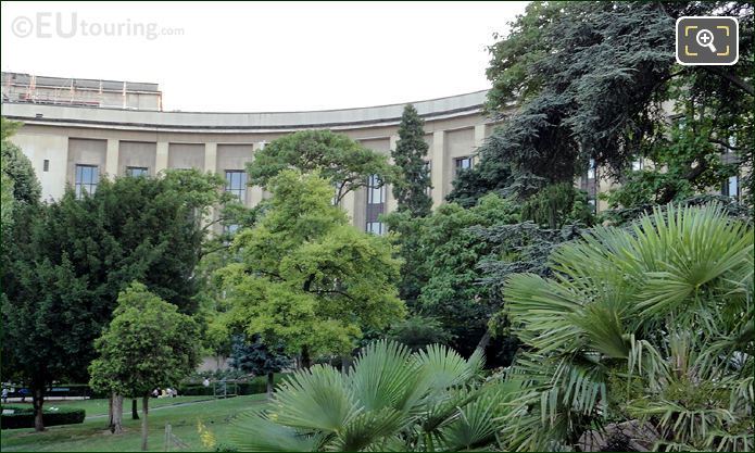 Palais Chaillot and Jardins du Trocadero