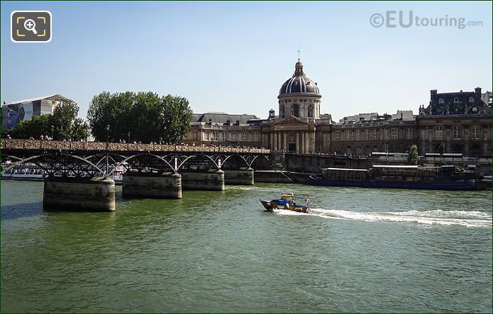 River Seine with Institut de France