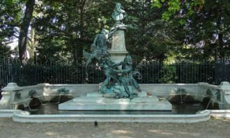 Images of Eugene Delacroix monument