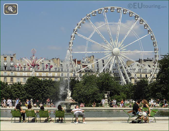 Tuileries Gardens Ferris wheel