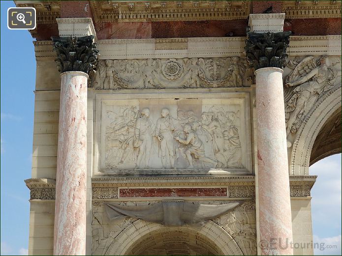 Arc de Triomphe du Carrousel bas relief