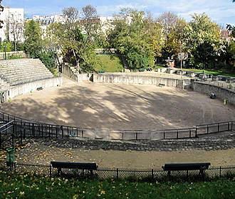 Roman Arena called Arenes de Lutece