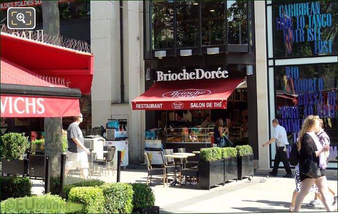 Brioche Doree, Avenue des Champs Elysees
