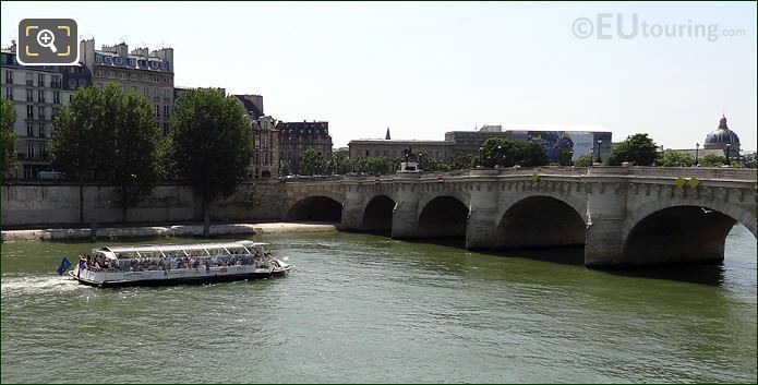 Batobus Trimaran boat on the River Seine