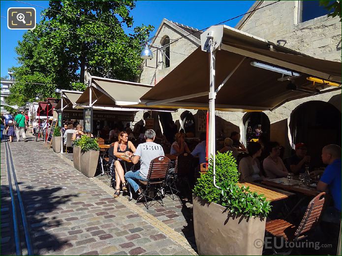 Restaurants and cafes at Bercy Village