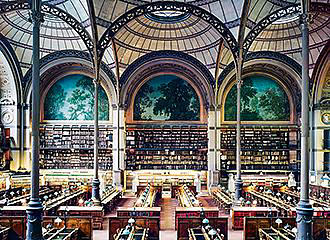 Bibliotheque Richelieu-Louvois part of Bibliotheque National de France