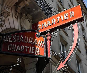 Bouillon Chartier restaurant logo