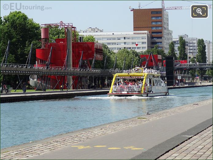 Sightseeing cruise Canal de l'Ourcq