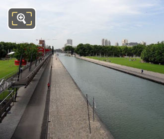 Canal de l'Ourcq galerie walkways