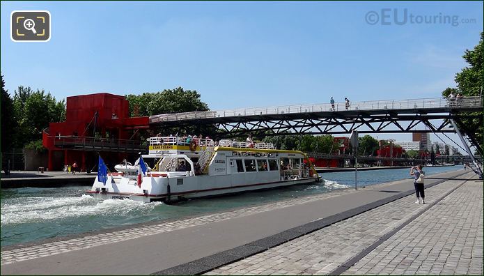 Canauxrama canal cruise Paris