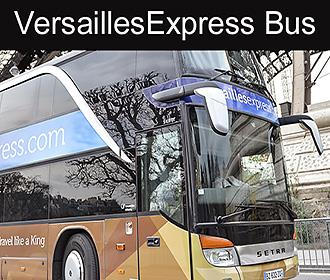 VersaillesExpress bus from Paris to Chateau de Versailles