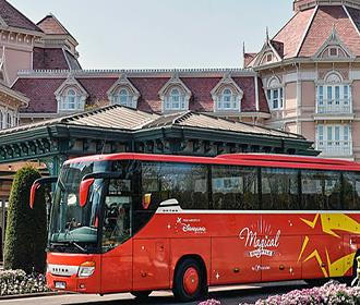 Magical shuttle bus Orly to Disneyland Paris