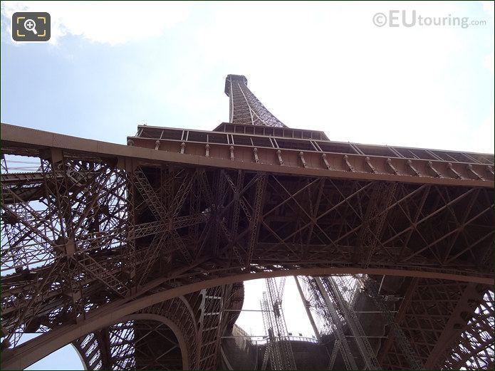 Eiffel Tower iron structure