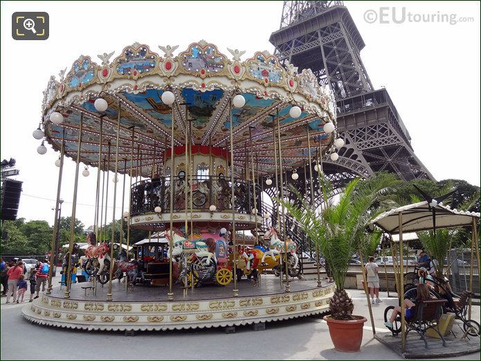 Eiffel Tower childs carousel