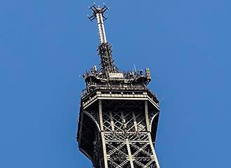 Top floor Eiffel Tower