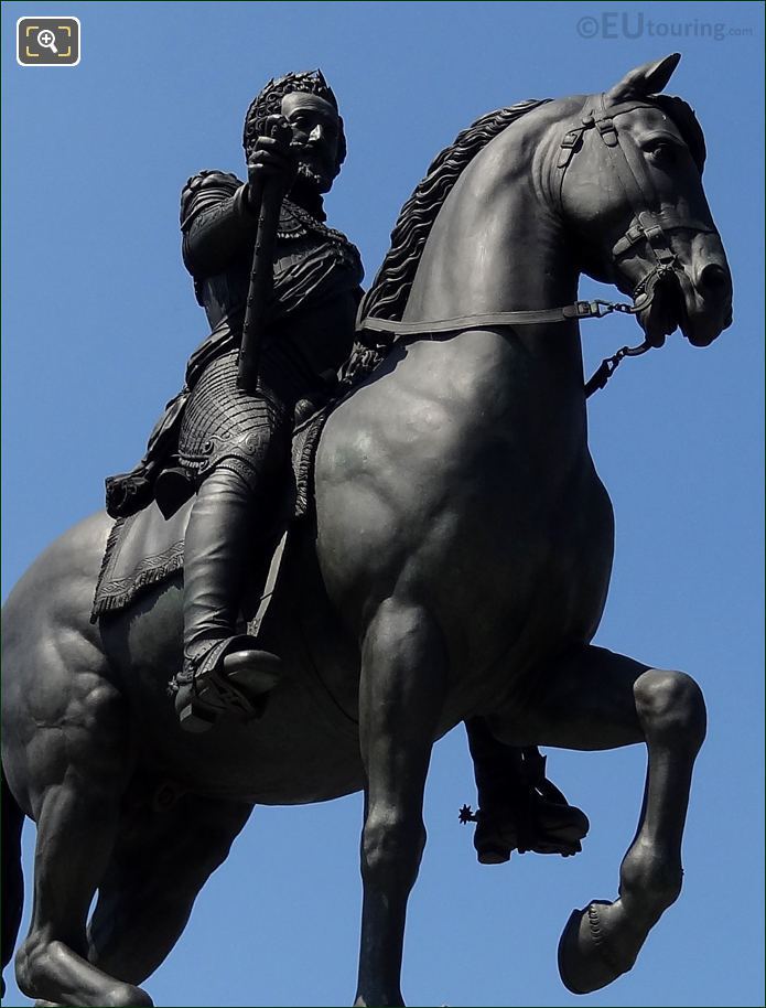 Statue of King Henri IV by Francois Frederic Lemot