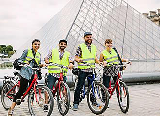 Fat Tire Bike Tours Louvre Museum