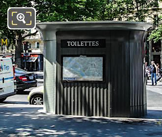 Place de la Bastille disabled freindly free public toilet