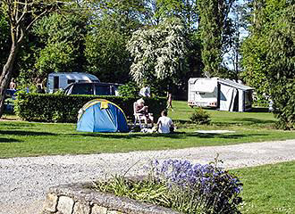 Camping de la Bien-Assise tent pitches