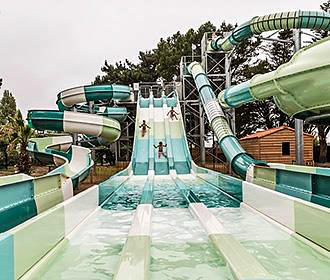 Camping le Chaponnet water slides
