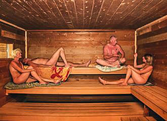 La Petite Brenne Campsite sauna