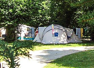 Camping de la Foret tent pitches