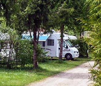 Camping Les Merilles RV pitches