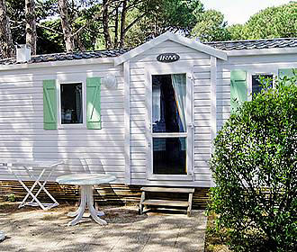 Les Varennes Campsite mobile homes