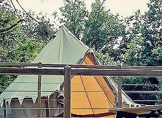 Camping Moulin de la Geneste tent rental