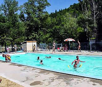 Camping La Piboure swimming pool