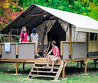 Camping de la Plage tent rental