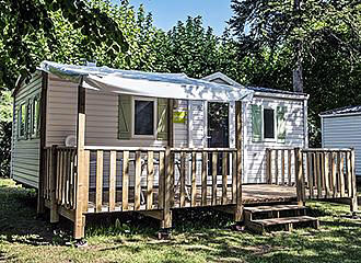 Camping le Millau Plage mobile homes