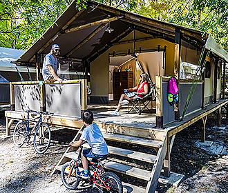 Camping Lac du Salagou tent rental