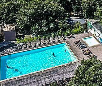Camping les Cascades swimming pool