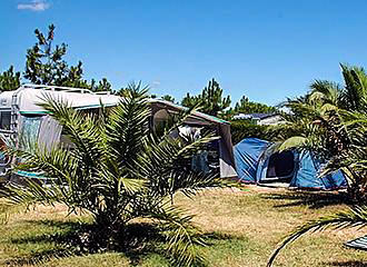 Les Tropiques campsite pitches