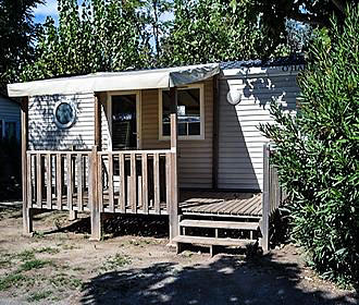 Les Rives de l'Agay Campsite mobile homes