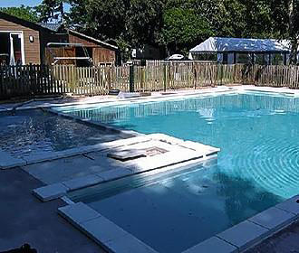 La Belle Etoile Campsite swimming pool