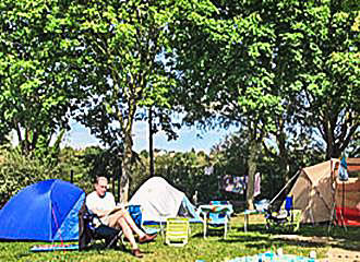 La Belle Etoile Campsite tent pitches