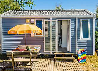 Parc des Roches Campsite 4 berth mobile home