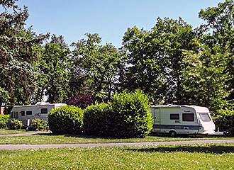 Camping l'Ille du Rhin pitches