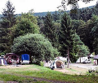 Camping les Reflets du Mont St Odile pitches