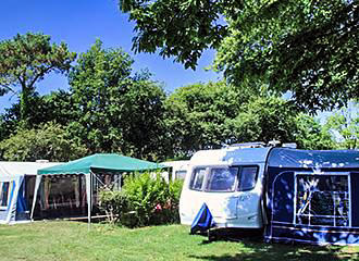 Kawan Village Camping Le Moustoir caravan pitches