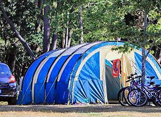 Kawan Village Camping Le Moustoir tent pitches
