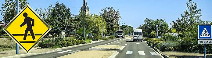 French pedestrian crossing