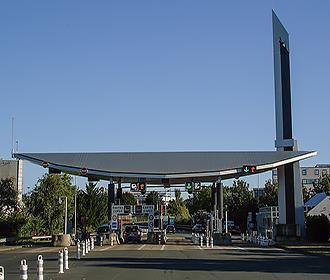 French toll booth